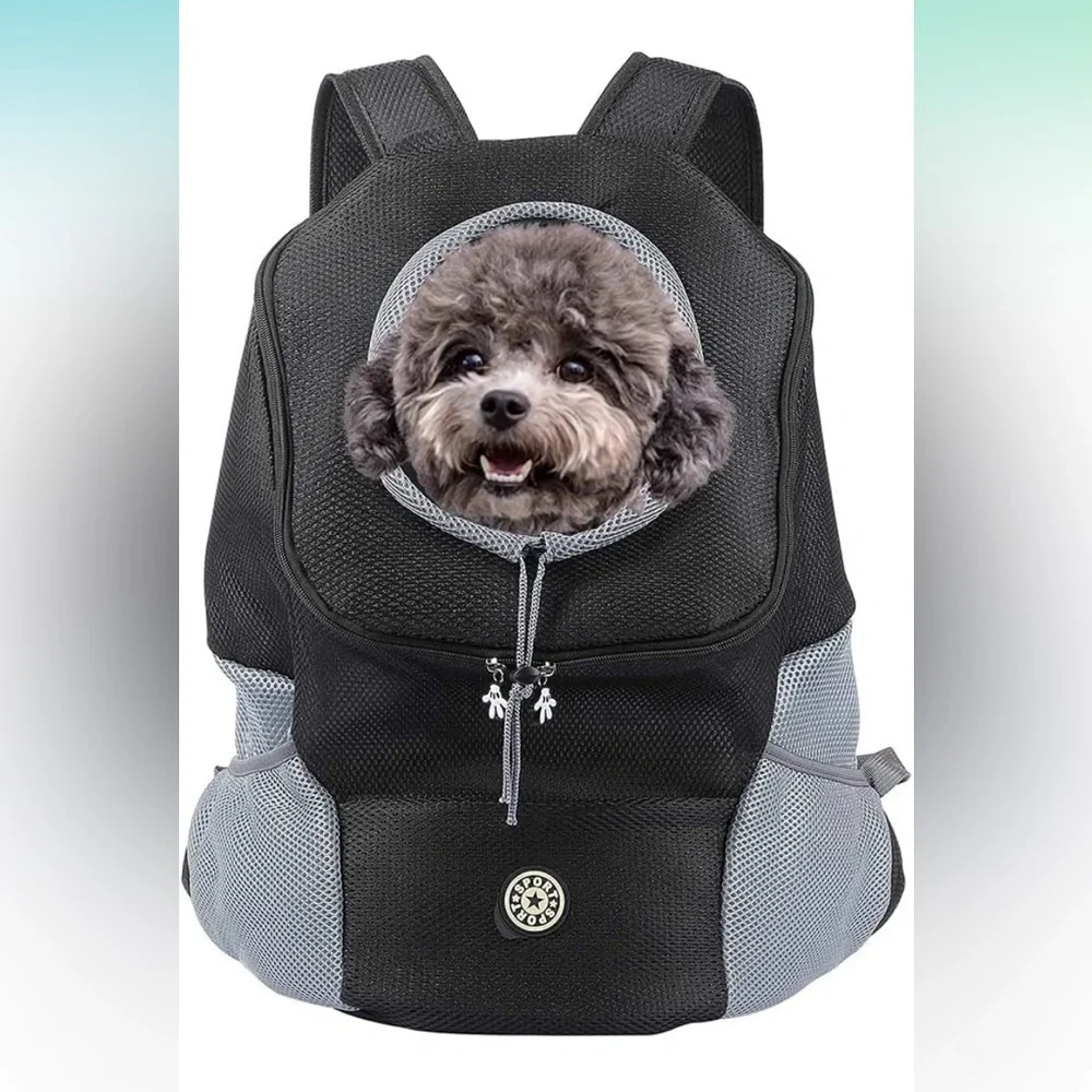 Pet Carrier Backpack Berry Red Small